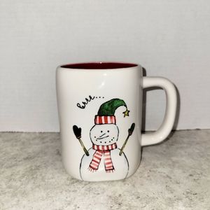 Rae Dunn Brrr White Ceramic Mug